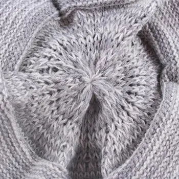 Unisex Winter Ski Knitted Crochet Baggy Women Men Warm Beanie Hat Cap Beret
