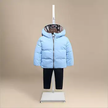 4 color Boys Girls Children Winter Wear Jacket Kids Outdoor Hooded Outerwear Warm Thick coat Down Jacket Baby Down Coat Clothes
