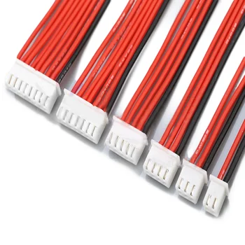 Lipo Battery Charger Silicone Wire Balance Extension Cable 2S 3Pin 3S 4Pin 4S 5Pin 6S 7Pin 8S 9Pin 2.54XH 30cm