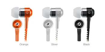 In-ear Metal Bass Zipper Earphone Sports Music Wired Earbud Headset With MIC 3.5mm Jack for Cellphone