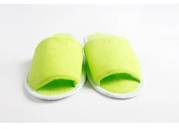 Disposable slippers for travel trainers folding slipper women men flip flops for hotel guests cloth slippers restaurant supplies
