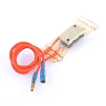 AC 230V 3A Dual Wires Lead -7C Refrigerator Defrost Thermostat Switch