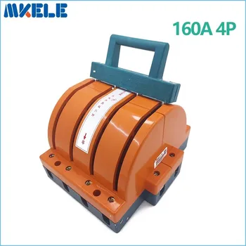 Quality High Heavy Duty 160A 4p Double Throw Disconnect Switch Delivered Safety Knife Blade Switches air circuit breakers China