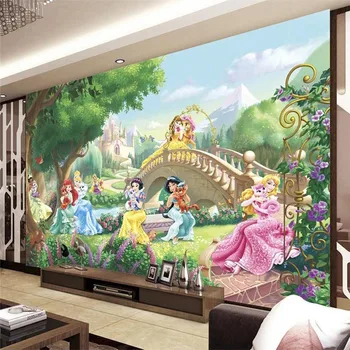 Photo background wallpaper photography American princess cartoon office suite hotel wall mural murals-3d wall papers home decor