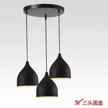 Modern Simple Northern European Style Pendant Light Fixtures,Black&White&Red Dining Room Pendant Lamps For Home Decor PLL-31