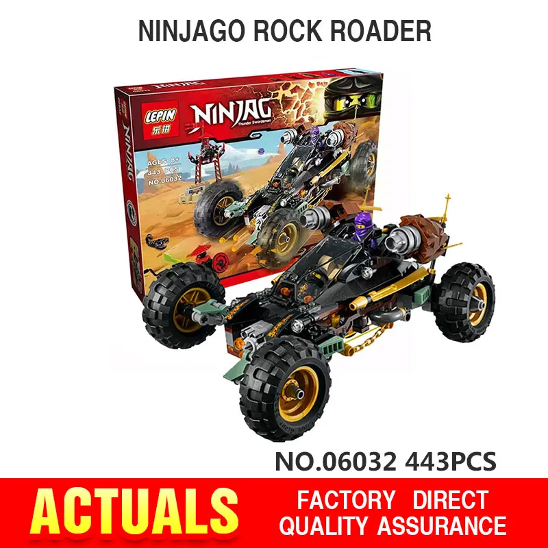 2017 New LEPIN 06032 443pcs Genuine Road Rocker Educational Building Blocks Model Kits Toys Compatible With 70589 Children Gifts