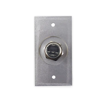 Metal Door Release Switch With LED Light Aluminium Alloy Door Exit Button emergency door security switch for home security alarm