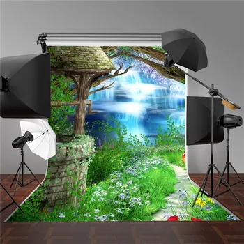 5x7ft Thin Vinyl Photography Background Fairy Tale Photographic Backdrops For Studio Photo Props cloth 1.5x2.1M