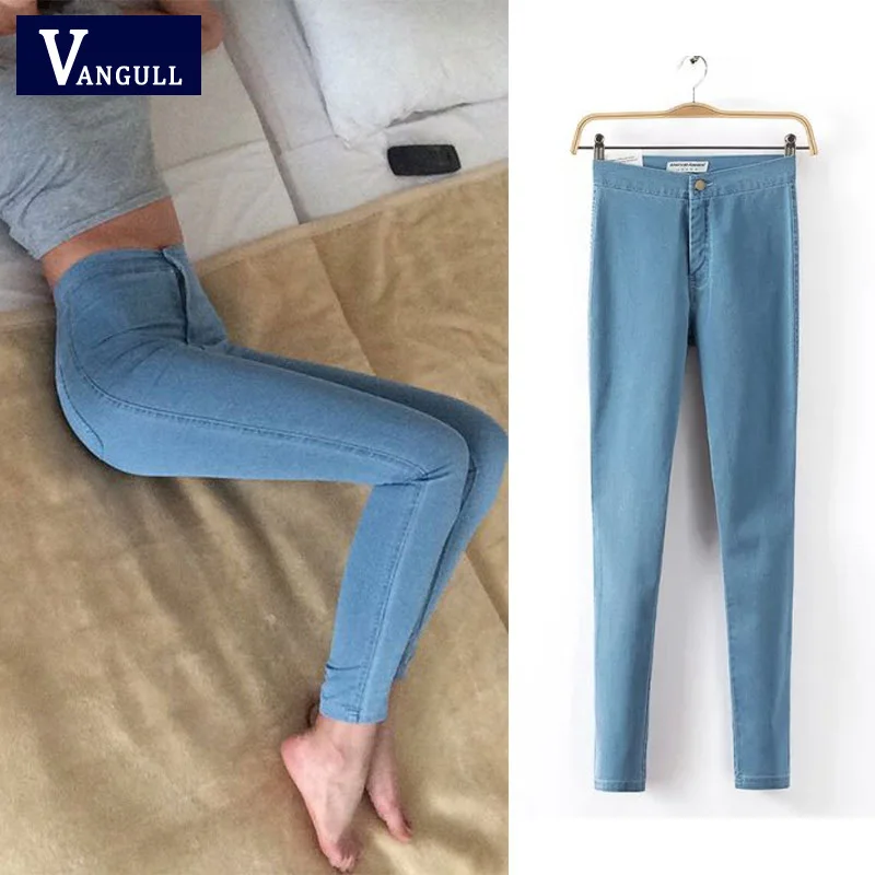 Fashion Women Jeans 2016 New Spring Autumn Print Ripped Washed Slim Jeans Vintage Woman Elastic Painted Denim Trousers Pants