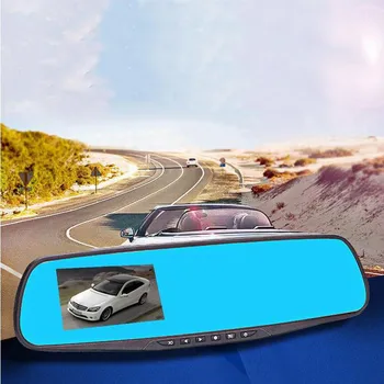 1080P Car DVR DVRs Camera Registrator Dash Cam 2.8 inch Rearview Mirror Digital Video Recorder G-Sensor Night Vision Camcorder