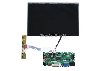 HDMI+DVI+VGA +Audio LCD driver board + 10.1 inch LCD panel 1280*800+LVDS cable +OSD keypad with cable