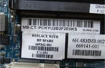 Laptop Motherboard For hp DV6 DV6T-6B DV6-6000 665342-001 for intel cpu HM65 HD6770/2G QUA U3-DSC non-integrated graphics card