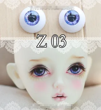 Simulating Human Pressure purple Eyes 12mm,14mm,16mm,18mm For BJD Doll SD Luts DOD AS GC46