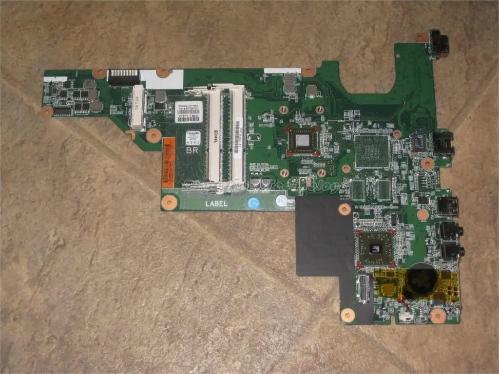 Original laptop Motherboard For hp CQ57 657324-001 for AMD cpu with integrated graphics card tested fully
