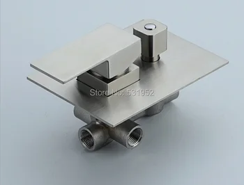 Stainless Steel 304 Concealed Faucet Shower Mixer Valve Dual Function Actuated Faucet Concealed Tap Mixer
