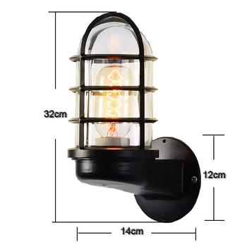 Lamp Light Retro Wall Lights German Industrial Water Pipe Explosion Proof Wall Lamps Sconce Lights