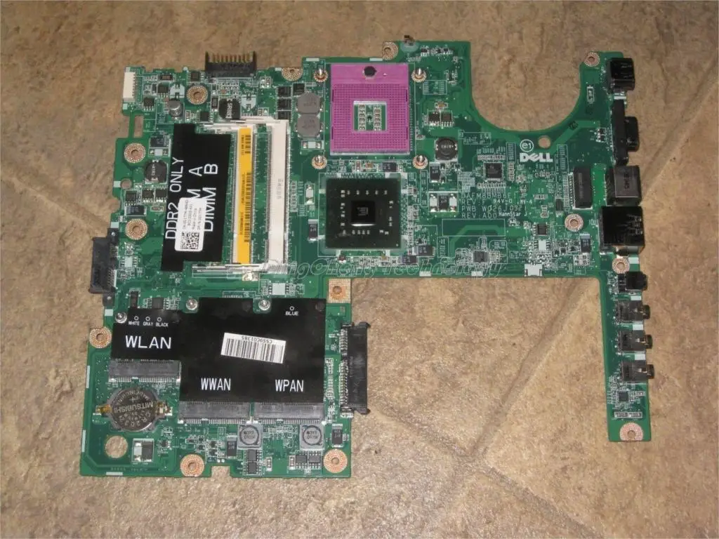 Laptop Motherboard/mainboard for dell studio 1555 0D177M CN-0D177M DAFM8BMB6F1 for intel cpu with integrated graphics card