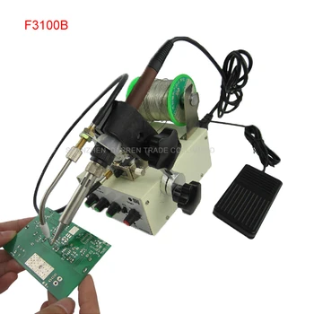 Automatic tin feeding machine constant temperature soldering iron Teclast iron F3100B multi-function foot soldering machine 1pcs