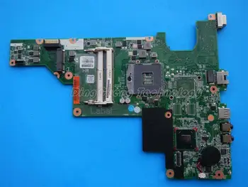 Original laptop Motherboard For hp compaq CQ43 CQ57 646177-001 for intel cpu with HM65 GMA HD DDR3 integrated graphics card
