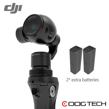 Original DJI Osmo 4K Camera with 3-Axis Gimbal with 2pcs Extra Battery Handheld camera In Stock