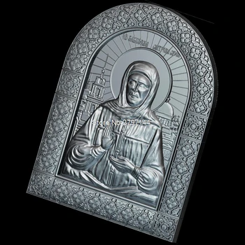 New 3D model for cnc Icon of St. Matrona 3D carved figure sculpture machine in STL file Religion 