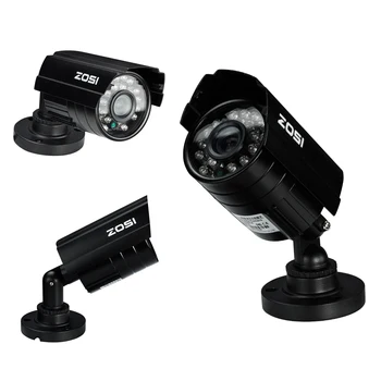 ZOSI CCTV Camera 4pcsx800TVL HD 1/3