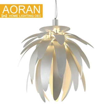 Modern Pitaya Pendant Lights Aluminum Personalized Pendant Lamps for Ding Room/Living Room/Bedroom Fashion Decoration Lighting