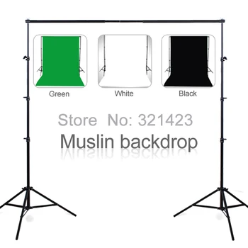 Free Tax To Russia Photographic Equipment Suit With Background Softbox Light Stand Reflector and 45w Bulbs