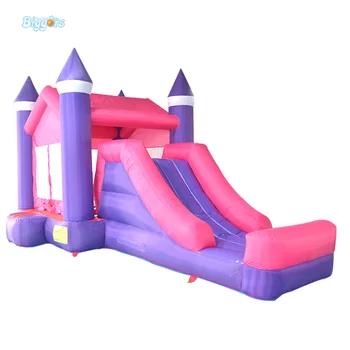 DHL Giant super dual slide combo bounce house bouncy castle nylon inflatable castle jumper bouncer