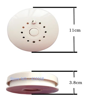 Hot Photoelectric GSM SMS Smoke Alarm Wireless Smoke Detector And Fire Alarm Sensor King Pigeon DT-02