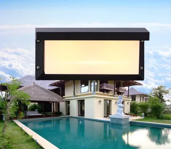 10W LED Waterproof Garden Light Outdoor Wall Lamp IP65 Surface wall Mounted Courtyard Led wall lights AC90-260V NB6