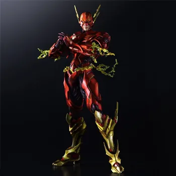 Boxed DC Comics Variant Play Arts Kai The Flash Figure Doll Movie PVC Action Figure Resin Collection Model Toy Gifts