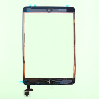 Original Touch Screen Digitizer with Home Button Flex and Camera Holder+IC with Adhesive sticker For iPad Mini 1&2