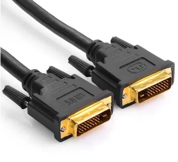 3m 9.8ft DVI-D DVI D 24+1 Dual Channel Male to Male Extension Video Cable Cord For HDTV PC Monitor Projector