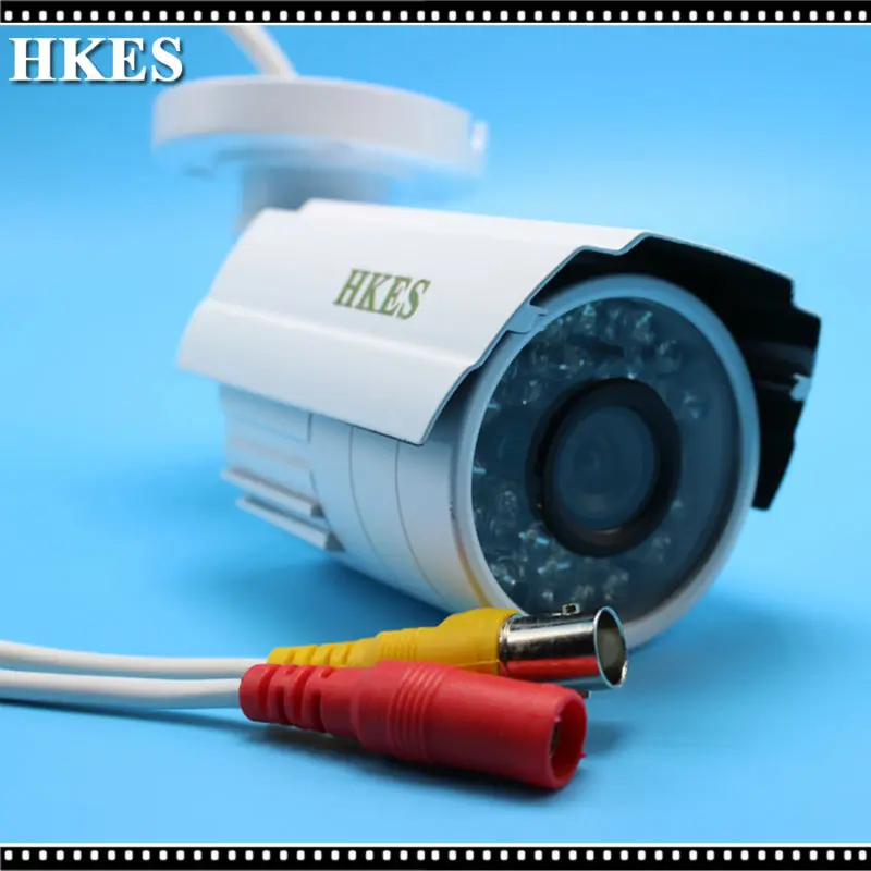 HKES HD Bullet Camera IR HD 720P/960P/1080P Outdoor Waterproof AHD Camera CCTV Security Surveillance Camera Night Vision