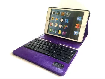 2 in 1 For Apple IPAD mini 360 ROTATING Stander Leather Case + Wireless Bluetooth Keyboard for ipad mini 1 2 3