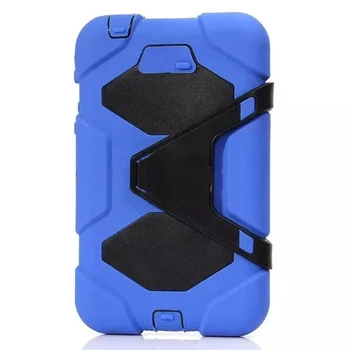 3 in 1 Hybrid Heavy Duty Shockproof Military Armor Back Cover Case For Samsung Galaxy Tab 3 7.0