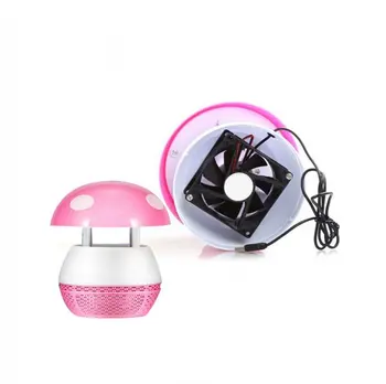 Mosquito Inhaler Killer Lamp Indoor Use Cute Night Light Silent Mosquito Killer Lamp (Pink)