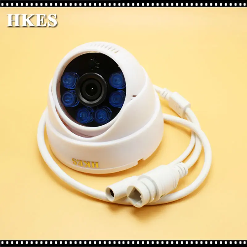 HKES Wired IP Camera Home Security Camera 960P Night Vision Infrared Network Camera Night Vision