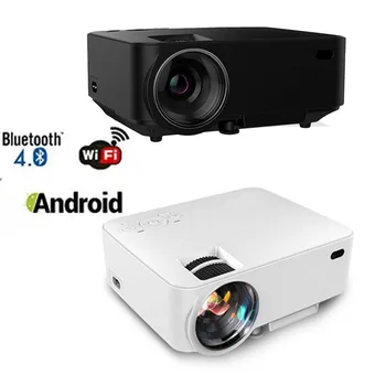 1080P Portable Mini Video Projector 1500 Lumens Home Theater Projector for Home Cinema Theater Entertainment Games Parties