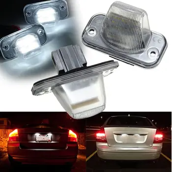 2Ps LED License Plate Light 18SMD Number Plate Light For VW Transporter T4/Caravelle MK4/Multivan MK4/Caravelle Passat/Eurova