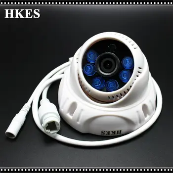 HKES HD 960P mini ip camera 1.3mp with 6pcs Blue IR LED Home Surveillance Cam