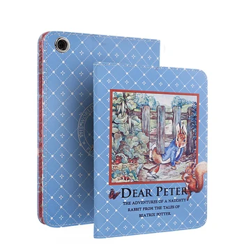 For iPad Air Case Lovely Peter Rabbit PU Leather Ultra Slim Stand Cover for Funda iPad Air Case for Girls Boys