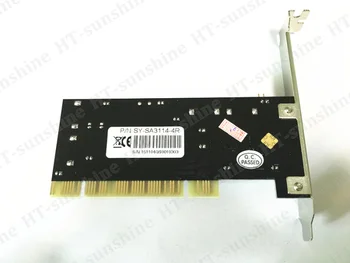 1PCS/LOT  PCI to SATA card 4 port SIL3114-4I expansion card ,TB hard disk array/expansion cards