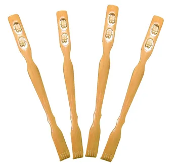 Back massage Stop itching Bamboo Backscratcher Blood Circulation Two geared Health Care Relaxation