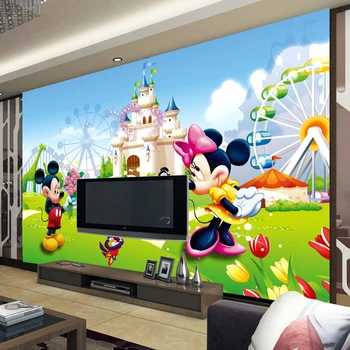 Custom 3D Photo Wallpaper Cartoon Animation Children's Room Decorative Murals Pictures Wall Art Panels Bedroom Mural Wallpaper