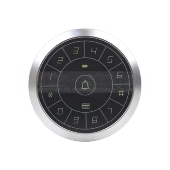 DIYSECUR Door Bell 125KHz RFID Reader Password Keypad + Electric Lock + Remote Control Door Access Control Security System Kit