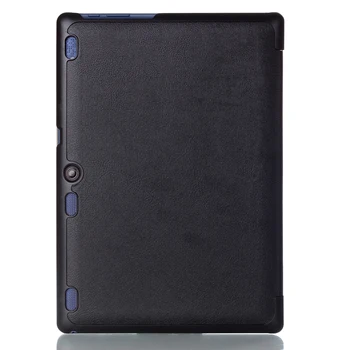 Hot 3 fold For Lenovo Tab 2 A10-70F/L Tablet Cover 10.1 inch Stand Flip For A10-30 X30F tab3 10 business tab-X103f tablet case