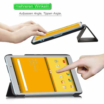 KUGI For Huawei MediaPad T3 8 Luxury Ultra thin Light PU Leather Stand Case,PU Leather tablet cover for Huawei MediaPad T3 8