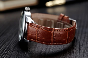 Ladies Roman numerals Quartz Watch Fashion Automatic women waterproof leather wristwatch top quality datejust business luxury